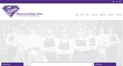 Desktop Screenshot of ellesmerecollegetitans.co.uk